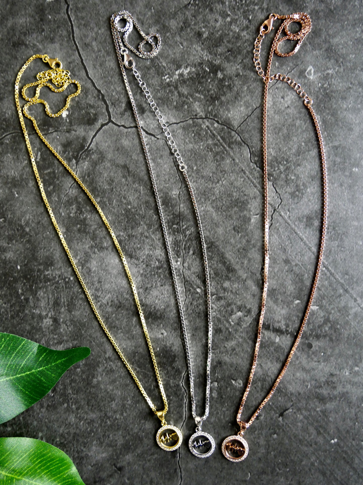 Heartbeat Pendant Necklace