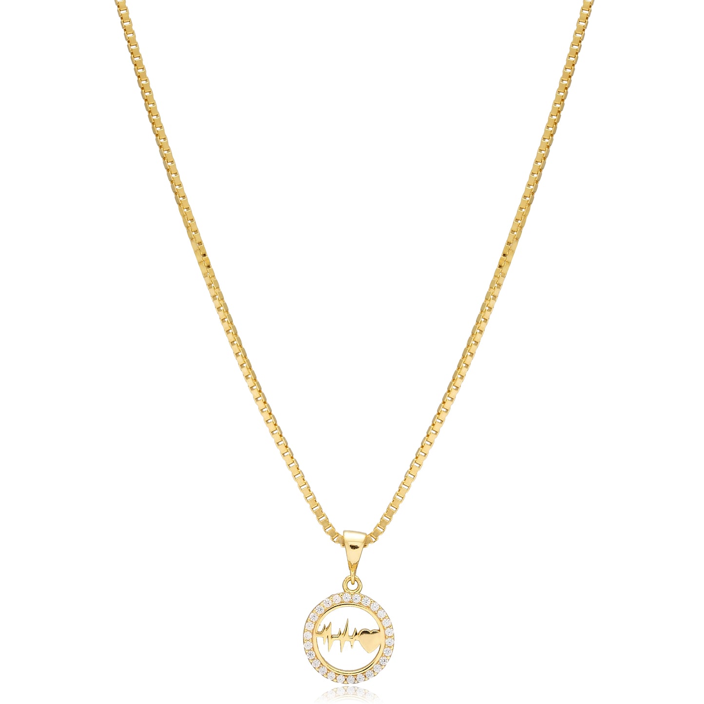 Heartbeat Pendant Necklace