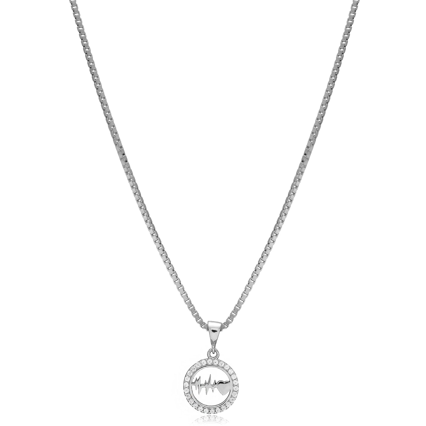 Heartbeat Pendant Necklace