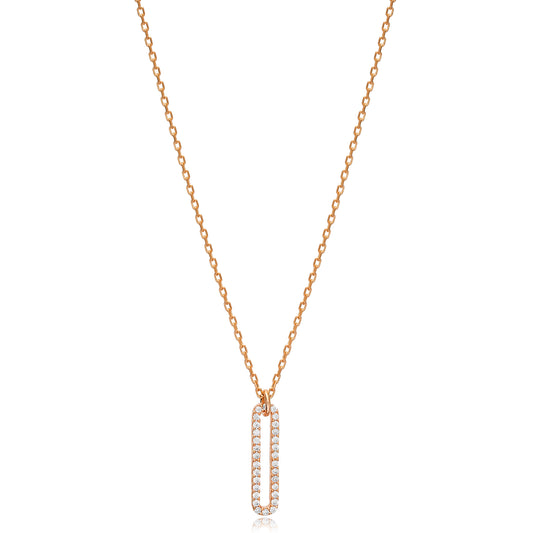 Zik Charm Necklace  | 16K Gold Plated